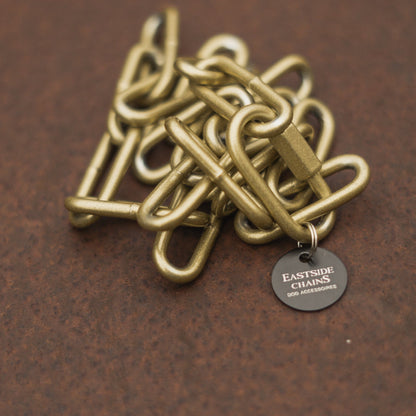 Langgliedrige Eastside Chain in Gold