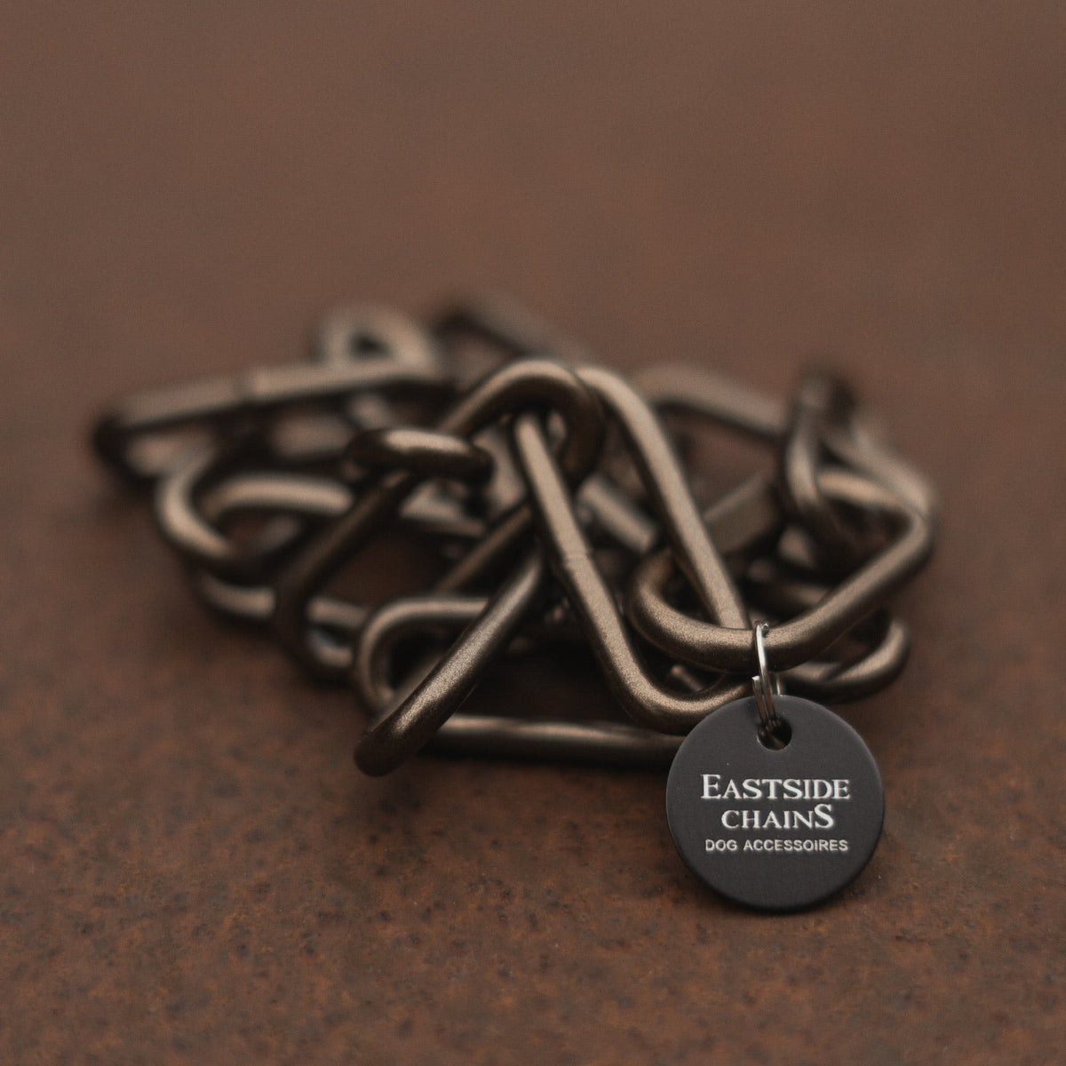 Langgliedrige Eastside Chain in Dark Coffee